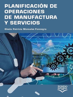 cover image of Planificación de operaciones de manufactura y servicios